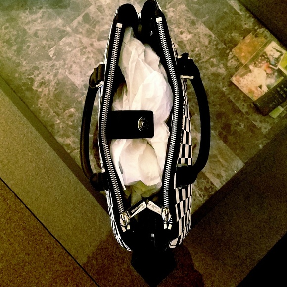 Michael kors checkerboard sutton satchel - Picture 4 of 5